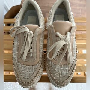 Dolce Vita Dolan Ivory Multi Sneakers size 8